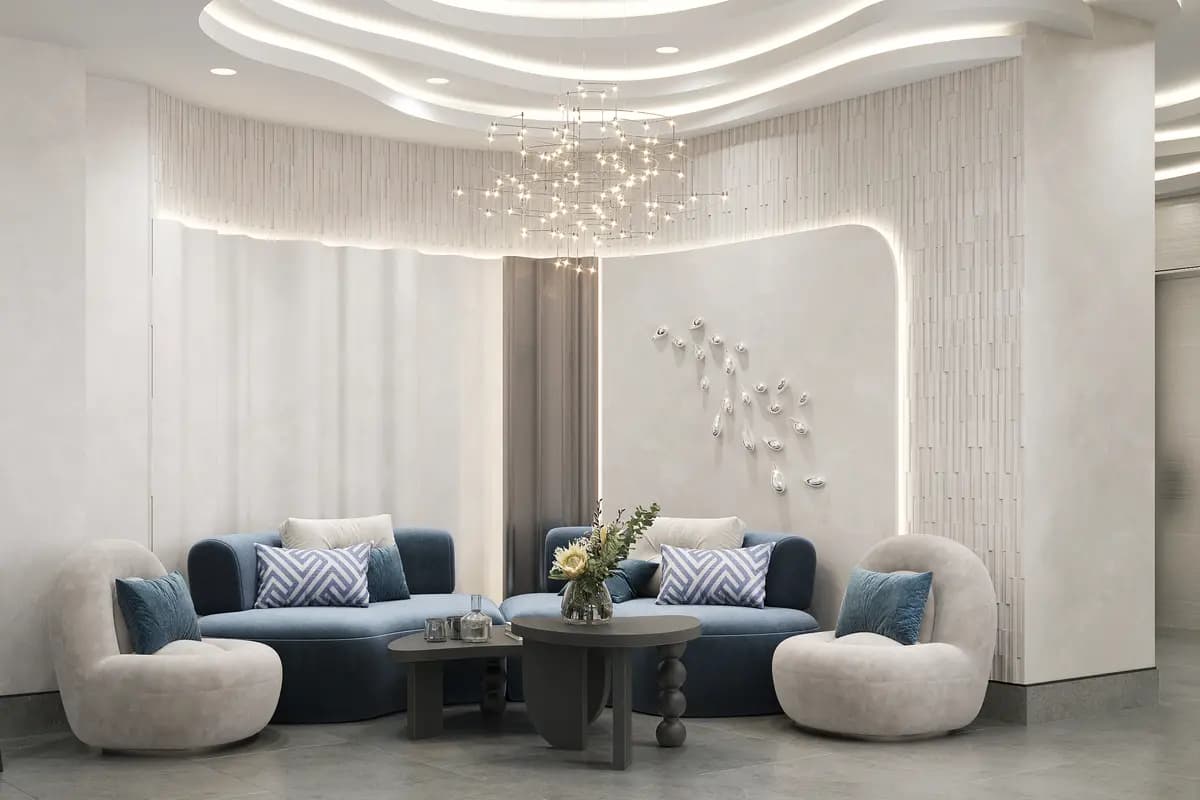 Общественное пространство апарт-отеля