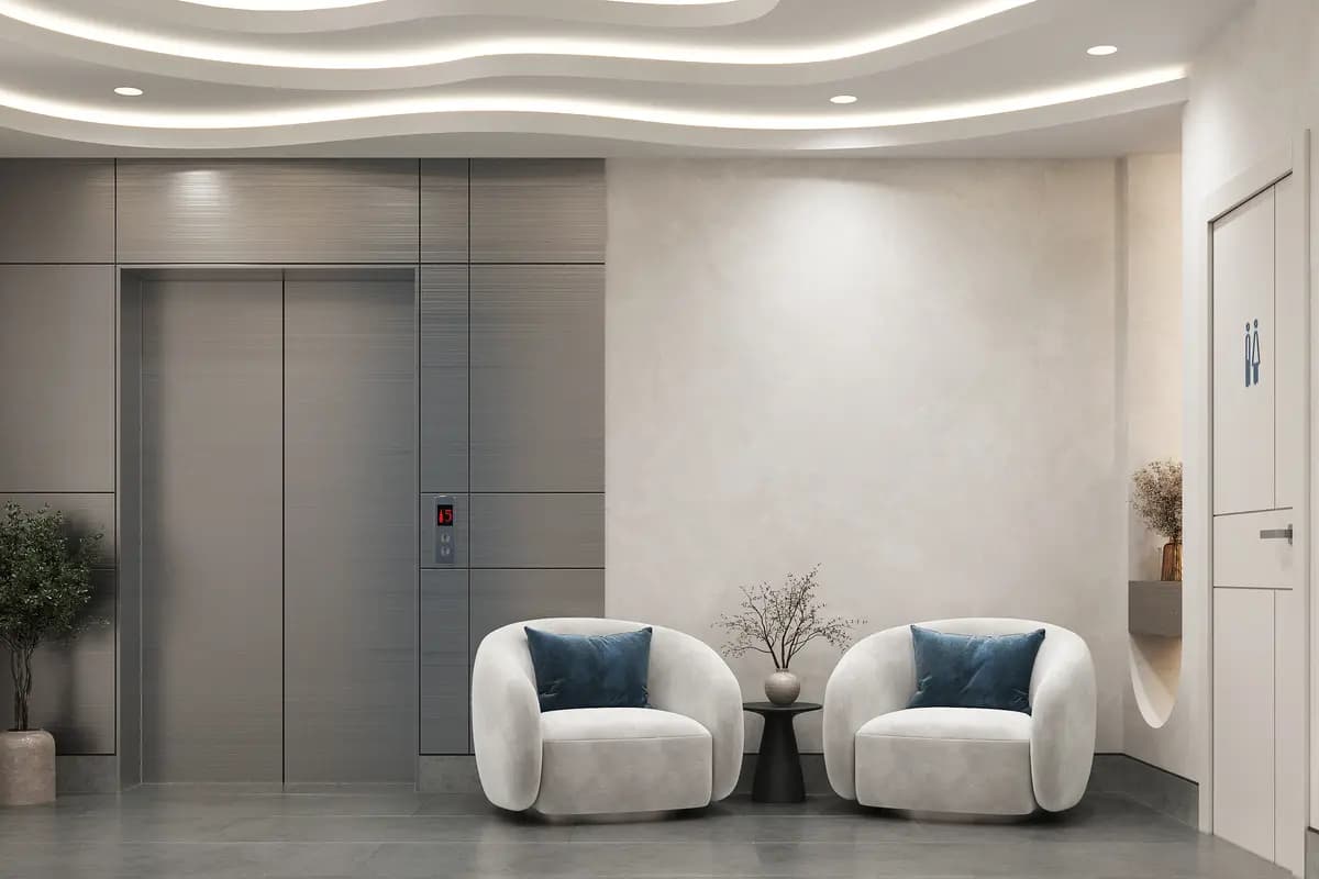 Холл — минималистичный дизайн